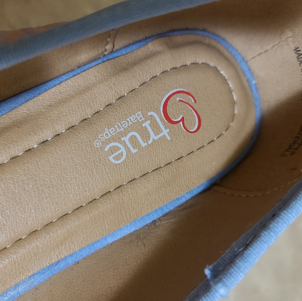 BareTraps Blue Flats - Picture 3 of 5